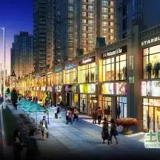 石家庄长安紫晶悦城红街图片找我家土巴兔装修网