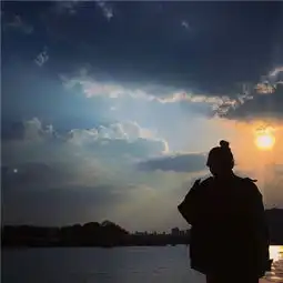 非主流情侣头像唯美落日图片2018我愿意陪你看尽世间的夕阳