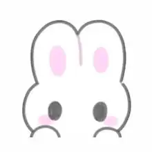 手绘卡通可爱兔子物品照片装饰手账免扣png图案2手绘卡通可爱兔子物品照片装饰手账免扣png