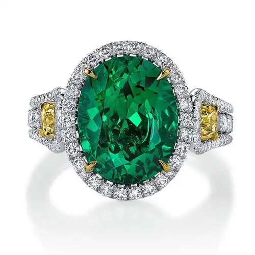 翡翠戒指男士与女士的选择之道,绿宝石的异同分析