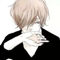 二次元黑白男生刁套头像脱衣服之类的也行ω阿里嘎多