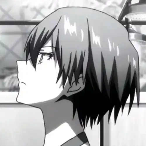 黑白动漫男头不要再熬夜了