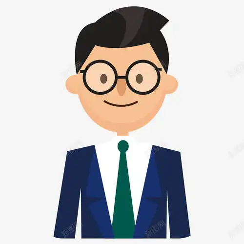 手绘卡通戴眼镜职业男人头像免抠png设计图片免费下载页面网页平面电商创意素材戴眼镜素材