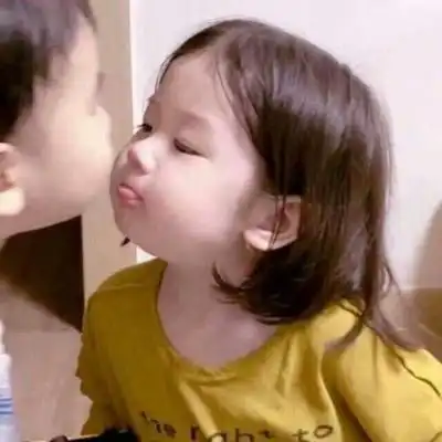 情侣头像萌娃两张配对2020萌娃情侣头像一对可爱