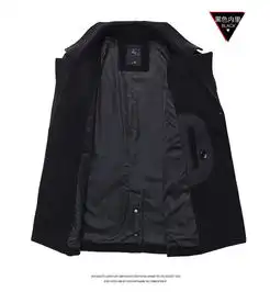 格男仕genanx2013秋冬新款都市型男气质个性经典男式风衣f028