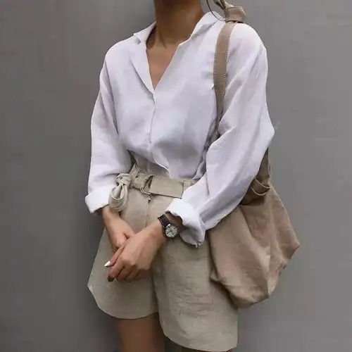 热到不知穿啥衬衫短裤,防晒又显腿