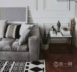 优雅中的炫酷武汉装修公司极简北欧风格设计案例