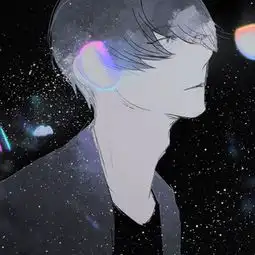 插画动漫二次元男生头像