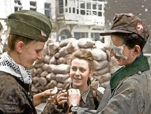 战争故事男孩告诉女孩他跑得更快,结果却再也没有回来