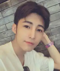 复古男生中分发型男生前面中分发型