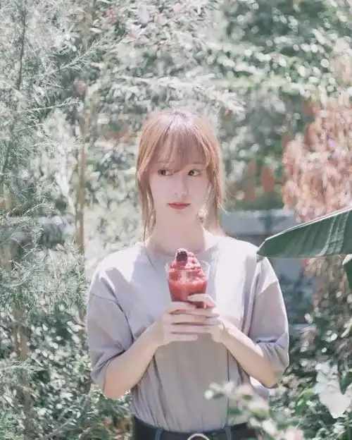 女神头像这样拍才好看透明感十足的头像太唯美了