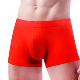 健将莫代尔红色男士平角内裤993002条装图片大全邮乐官方网站