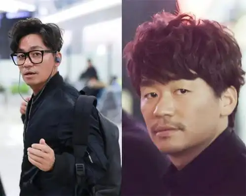 审美观变了中年男明星都走韩系路线,黄晓明王宝强纷纷留小卷毛