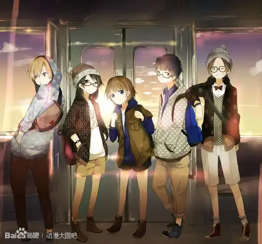 有没有4男三女的友谊签图片,拜托啦要帅一点的哦,越多越好