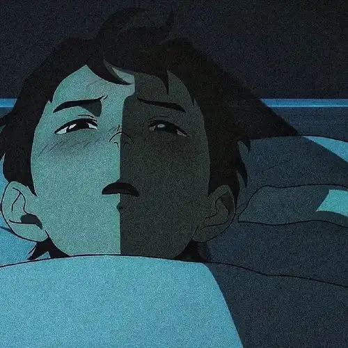 动漫头像阴暗抑郁丧失男头