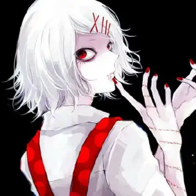 病娇女头像黑暗系二次元病娇头像图片