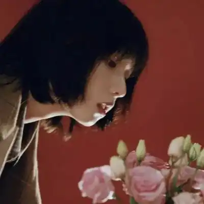 暗黑系女生头像真人高冷堕落病态冷酷系少女头像