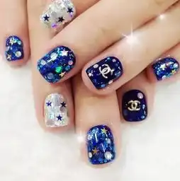 高荣美甲加盟图片加盟店装修图