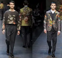 杜嘉班纳2013秋冬男装大秀西西里风情