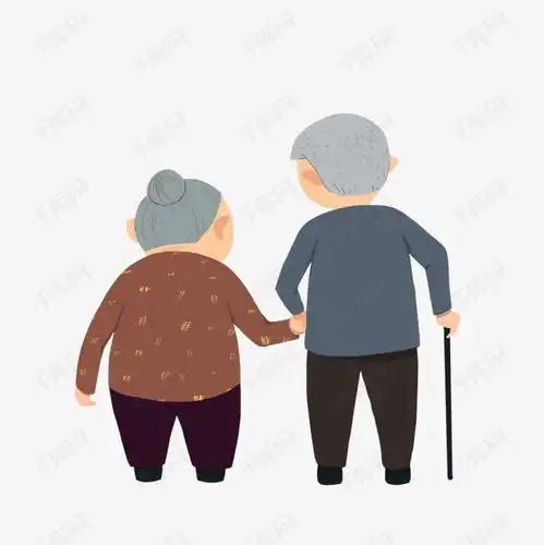 感恩节手绘父母背影素材图片免费下载高清psd千库网图片编号11422596