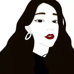 谁能帮我找一个头像,黑白的女生动漫头像,右侧脸,头微微向上抬