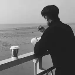 帅气邪魅超拽男生小丑个性黑白头像年轻不拽世界怎么精彩