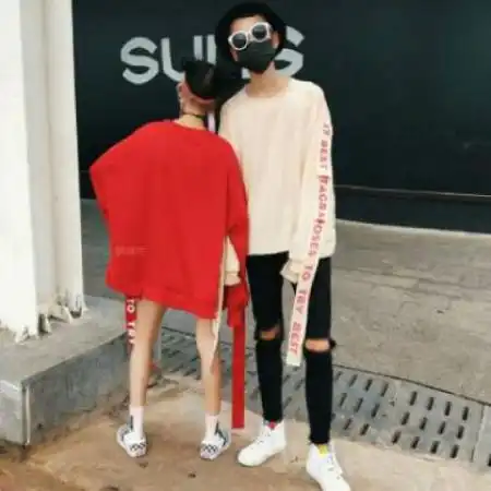 社会qq超拽情侣头像,霸气戴帽子的两张