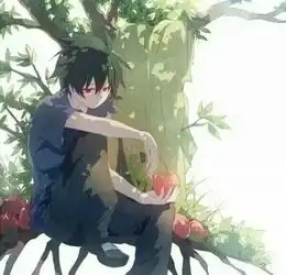 求有点邪魅的动漫男生头像,就像这种