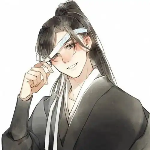 古风男生头像云深夜阑拥月色,少年携酒晚归程