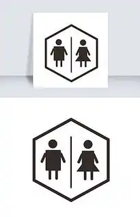男女卫生间图标设计男女卫生间图标模板下载男女卫生间图标界面设计图片我图网