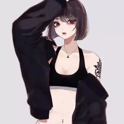 动漫女头高冷霸气二次元头像冷艳霸气女