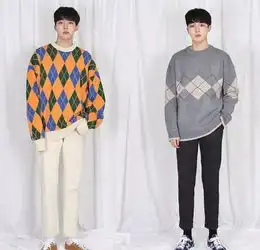 日常搭配轻复古文艺风少女and少年