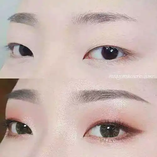 现在是单眼皮时代专属单眼皮的眼影教程,让你画出韩系女生的清新妆容