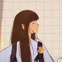 微信手绘一男一女情头头像