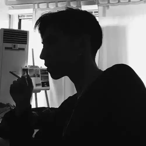 男生头像黑白头像男