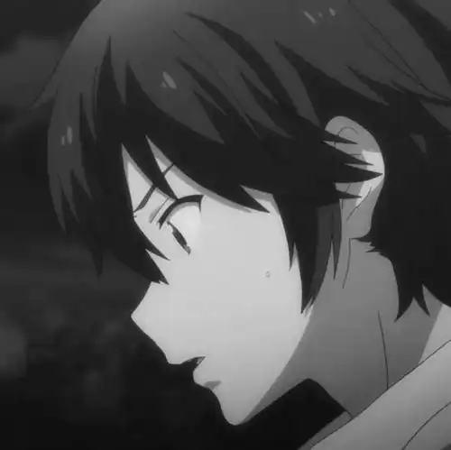 来我怀里给你拥抱黑白动漫情头