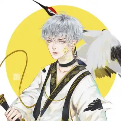 唐崎夜雨优质手绘男生头像