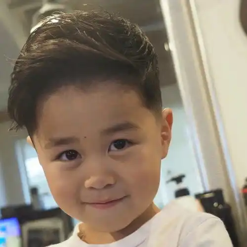 新帅气小男孩发型14款,时尚有型真精神,爸爸妈妈快收藏