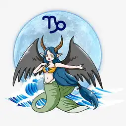 星座卡通插画合集摩羯座图片素材其他格式下载动漫人物大全