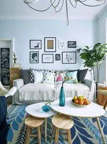 清新混搭北欧风格样板间90平米轻文艺风小居全文