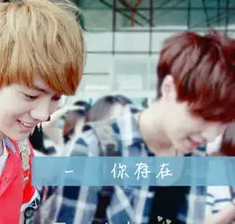 求关于鹿晗和张艺兴的带字头像,麻烦大家了,并且要有你若安好,便是晴天的几个字