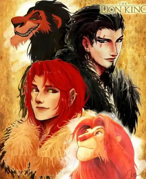 将童年经典角色拟人化,汤姆有点帅气,小熊维尼是阳光男孩