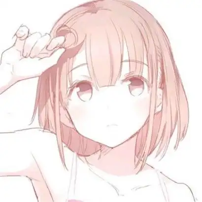 动漫女生头像可爱呆萌,彩色便添了亮丽的色彩