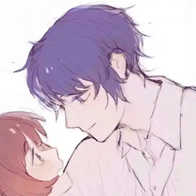 动漫情头你是世间最可爱的小星星,我爱了整个宇宙只为和你碰头