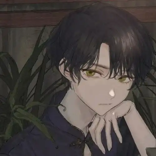 动漫男头少年自有玫瑰与星光