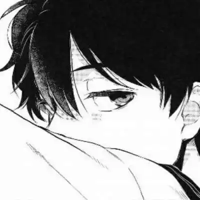 男生黑白灰色头像