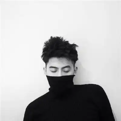 一对黑白情侣头像简约霸气个性每一个失望都会有个新的开始