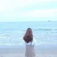 女生背影头像戴帽子海边长发史诗级的背影杀手图片浏览