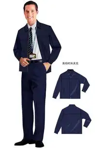 高档时尚夹克男款公交汽运制服图片