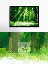 阳光穿过森林无框画图片素材psd模板下载54.57mb动漫人物大全人物形象